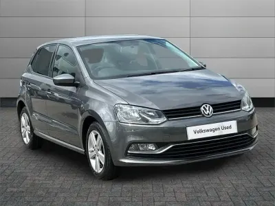 Used VW Polo Match 88 HP (64 kW) 2016 Grey Hatchback