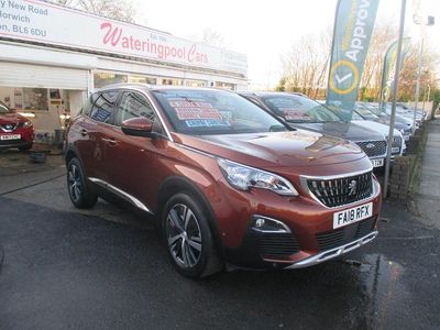 Bronze Used 2018 Peugeot 3008 Allure Hatchback | £8,995 (Good price)