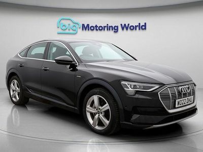 Used 2022 Audi e-tron Sportback SUV | £20,800 (Fair price)