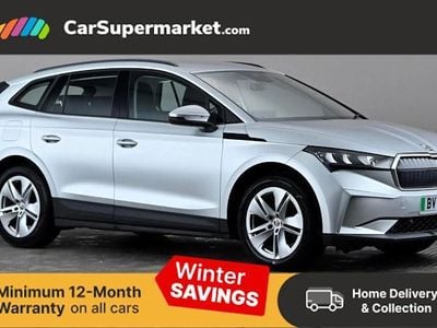 Silver Used 2021 Skoda Enyaq iV ecoSuite SUV | £15,976 (Fair price)