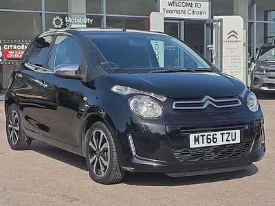 Used Citroën C1 Flair 82 HP (60 kW) 2016 Black Hatchback