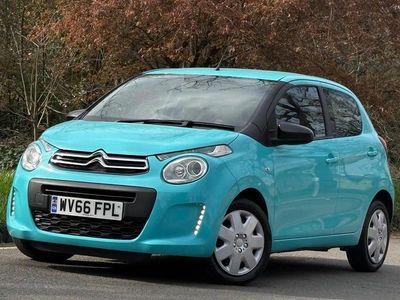 Used Citroën C1 Feel 68 HP (50 kW) 2017 Blue Hatchback