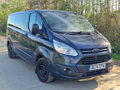 Used Ford Transit Custom 125 HP (91 kW) 2014 Blue Estate