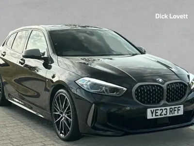 Used BMW M135 Comfort Edition 302 HP (222 kW) 2023 Black Hatchback