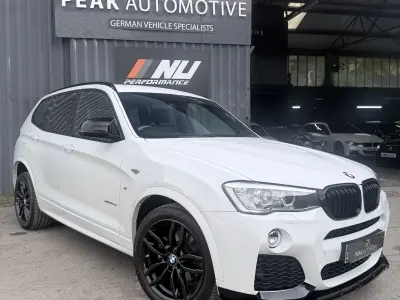 Begagnad BMW X3 M Sport 190 HK (139 kW) 2014 Vit SUV