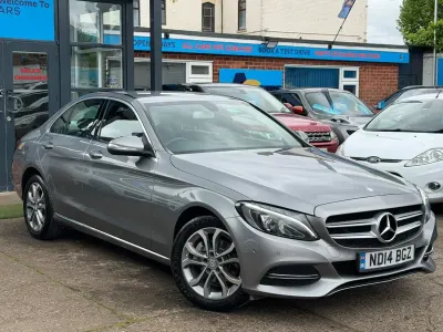 Used Mercedes C200 184 HP (135 kW) 2014 Silver Sedan