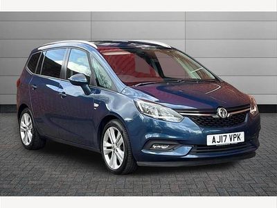 Used Vauxhall Zafira SRi 140 HP (102 kW) 2017 Blue MPV