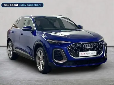 Usado Audi Q5 S-Line 204 HP (150 kW) 2025 Azul SUV