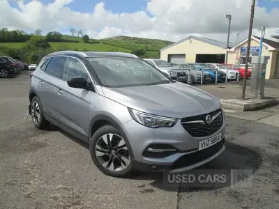 Used Vauxhall Grandland X Sport 130 HP (95 kW) 2019 Grey SUV