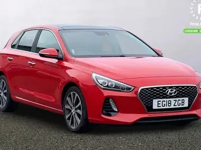 Used Hyundai i30 Premium SE 110 HP (80 kW) 2018 Red Hatchback