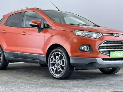 Used Ford Ecosport Titanium 95 HP (69 kW) 2016 Red SUV