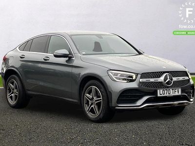 Grey Used 2021 Mercedes GLC220 AMG line Coupe | £28,899 (Fair price)