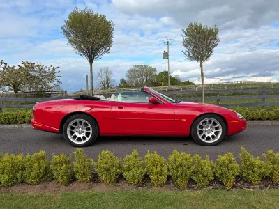 Used Jaguar XKR Supercharged 1998 Red Cabriolet