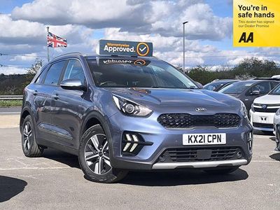 Used Kia Niro 141 HP (103 kW) 2021 Blue SUV