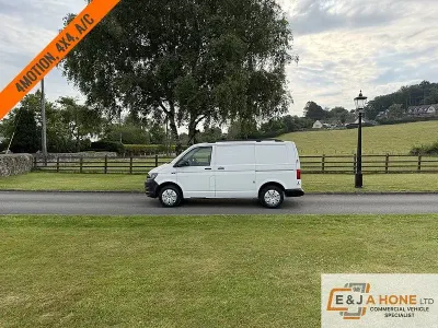 Used VW T6.1 Startline 150 HP (110 kW) 2019 White Van