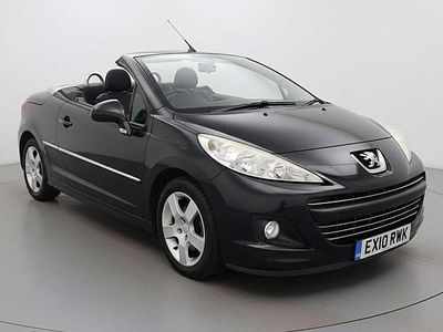 Used Peugeot 207 CC Sport 2010 Black Cabriolet