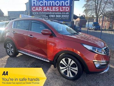 Used Kia Sportage 114 HP (83 kW) 2012 Orange SUV