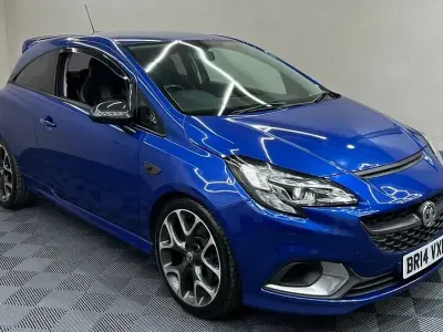 Used Vauxhall Corsa 205 HP (150 kW) 2016 Blue Hatchback