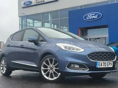 Used Ford Fiesta Vignale 2020 Blue Hatchback