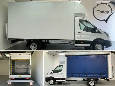 New Ford Transit 130 HP (95 kW) 2025 White