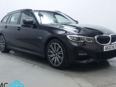 Used BMW 330e M Sport 292 HP (214 kW) 2022 Black Estate