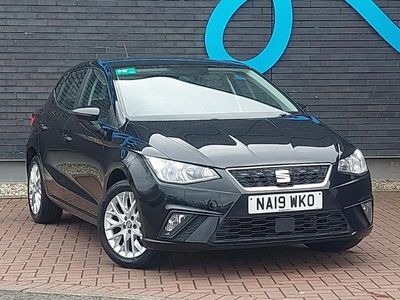 Used Seat Ibiza SE Technology 80 HP (58 kW) 2019 Black Hatchback