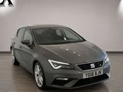 Used Seat Leon FR 125 HP (91 kW) 2018 Grey Hatchback
