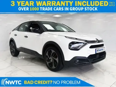 Used Citroën C4 PureTech 100 HP (73 kW) 2022 White Hatchback