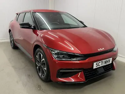 Used Kia EV6 GT-Line 166 kW (226 HP) 2022 Red SUV