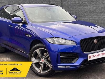 Used Jaguar F-Pace R-Sport 180 HP (132 kW) 2017 Blue SUV