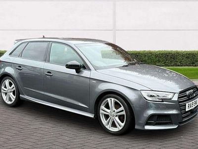 Used Audi A3 Sportback Black Edition 150 HP (110 kW) 2019 Grey Hatchback