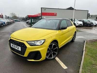 Used Audi A1 S-Line 150 HP (110 kW) 2019 Yellow SUV