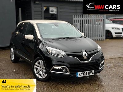 Used Renault Captur Dynamique 90 HP (66 kW) 2014 Black/cream SUV