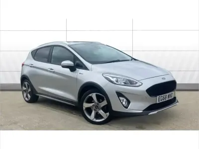 Used Ford Fiesta Active 101 HP (74 kW) 2019 Silver Hatchback
