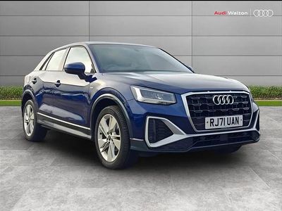 Used Audi Q2 S-Line 147 HP (108 kW) 2022 Blue SUV