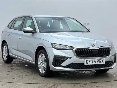 Used Skoda Scala SE 85 HP (62 kW) 2025 Brilliant silver metallic Hatchback