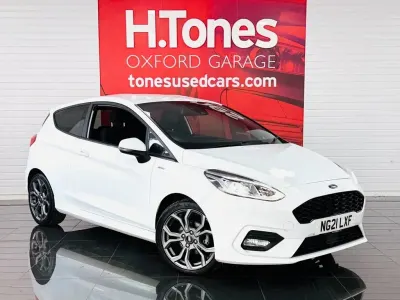 Used Ford Fiesta ST-Line 95 HP (69 kW) 2021 White Hatchback