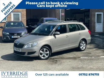 Used Skoda Fabia SE 105 HP (77 kW) 2011 Beige Estate