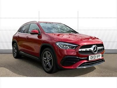Used Mercedes GLA200 AMG line 163 HP (119 kW) 2021 Red SUV