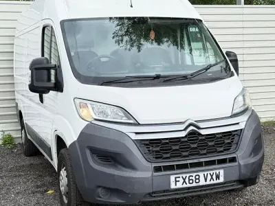 Used Citroën Relay 131 HP (96 kW) 2018 White Van
