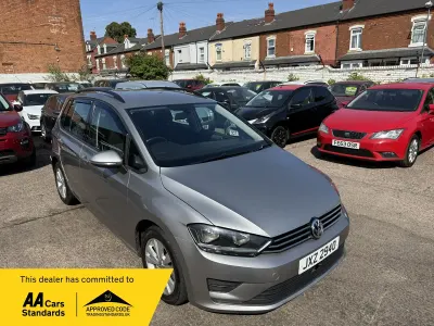 Used VW Golf Sportsvan SE 110 HP (80 kW) 2016 Silver MPV