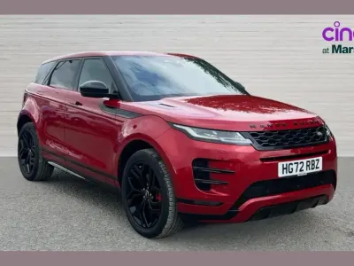 Used Land Rover Range Rover evoque Autobiography 304 HP (223 kW) 2022 Red SUV