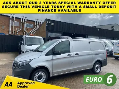 Used Mercedes Vito 135 HP (99 kW) 2020 Silver Van