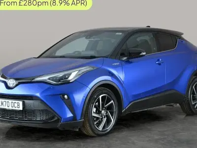 Second-hand Toyota C-HR 122 CP (89 kW) 2020 Albastru SUV