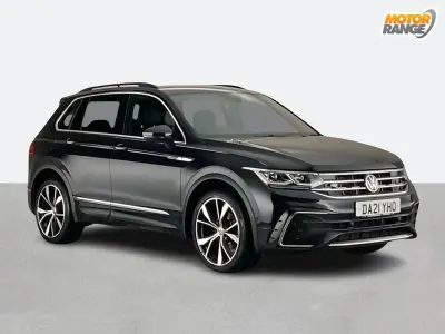 Used VW Tiguan R-line 2021 Black SUV