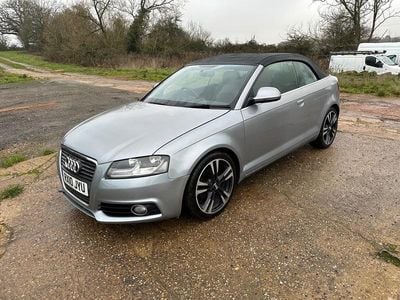 Used Audi A3 Cabriolet S-Line 140 HP (102 kW) 2010 Silver Cabriolet