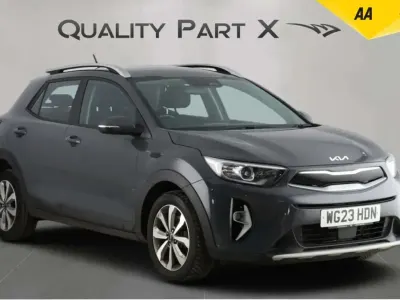 Used Kia Stonic 99 HP (72 kW) 2023 Grey SUV