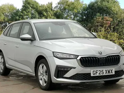 Used Skoda Scala SE 85 HP (62 kW) 2025 Brilliant silver metallic Hatchback