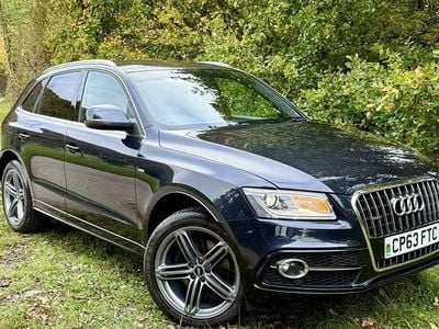 Blue Used 2013 Audi Q5 S-line plus SUV | £15,495 (Expensive)