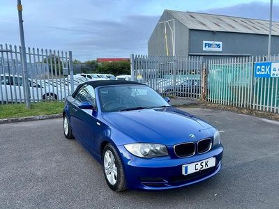 Used BMW 120 Cabriolet 2008 Blue Cabriolet